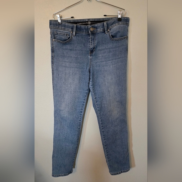 Lincoln Outfitters Straight Leg Jeans Size 14 - Picture 1 of 5